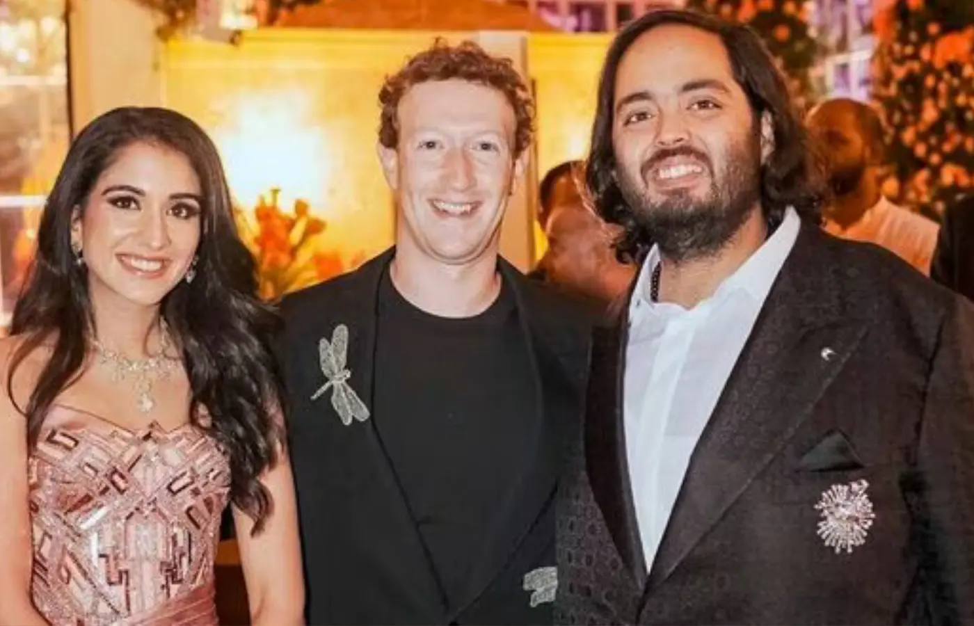 For the tycoon son's pre-wedding gala, Anant Ambani, the world's richest person in India