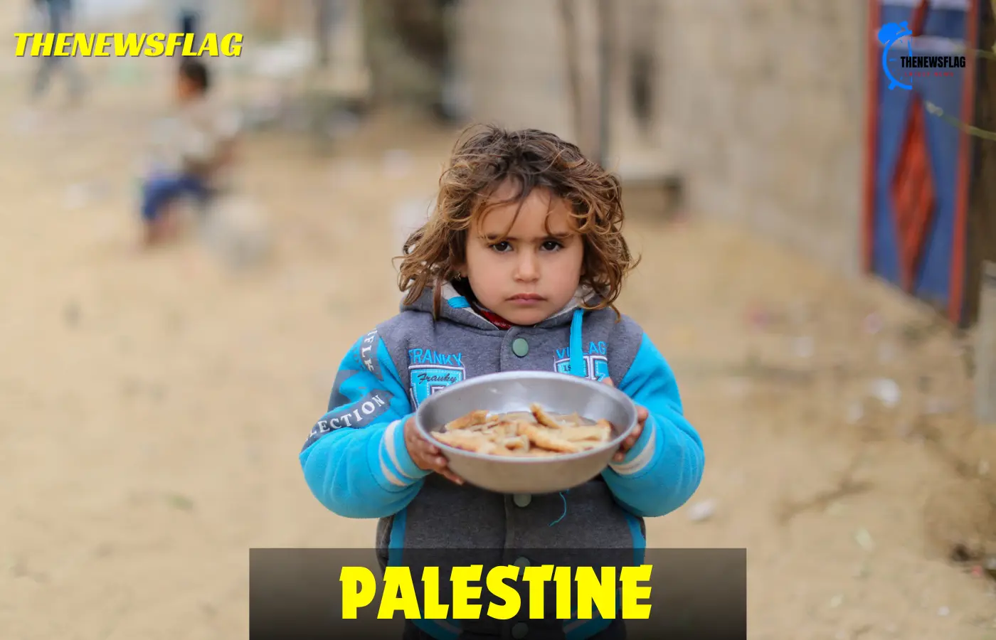 Under Israel's siege, Palestinians who are starving are frantically scurrying for food handouts.