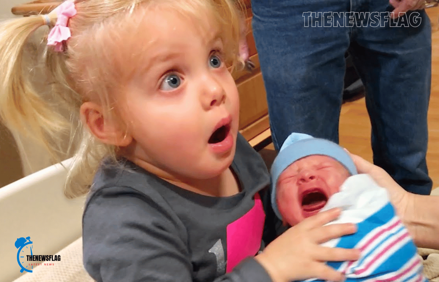 The 10-Year-Old Girl's Endearing Response Upon Seeing Her Newborn Sibling