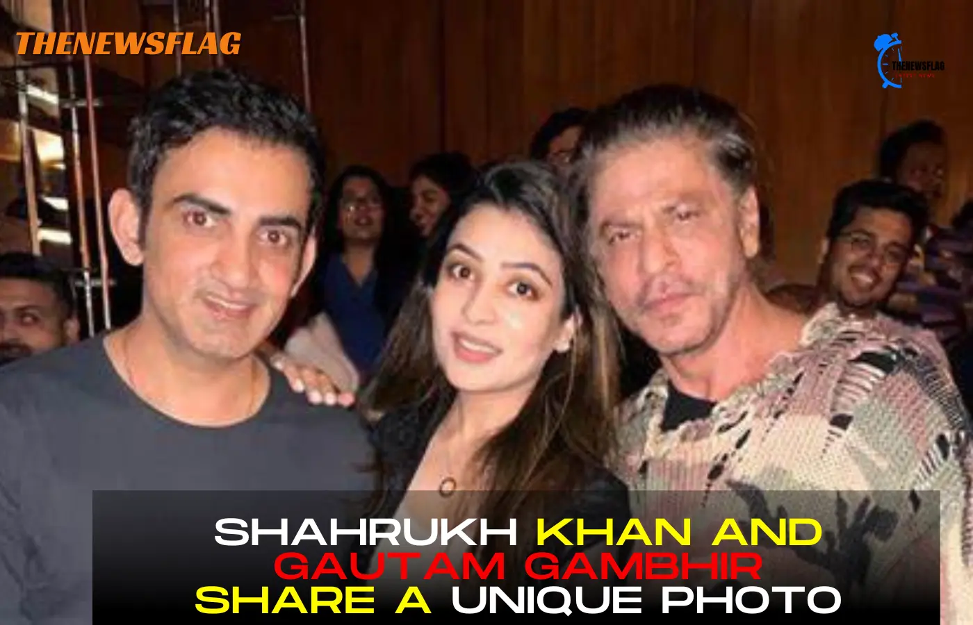 Shahrukh Khan and Gautam Gambhir share a unique photo: Some relationships last a lifetime.