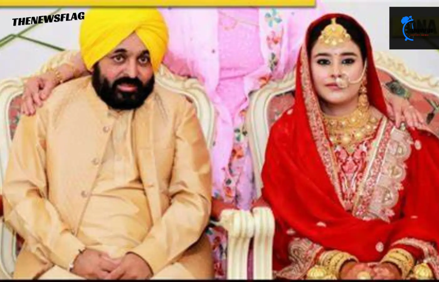 Punjab Chief Minister Bhagwant Mann and Wife Gurpreet Kaur Brought a Daughter;