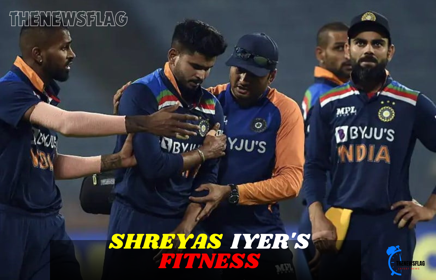 Before KKR's opening match against SRH, Nitish Rana updates the status of Shreyas Iyer's fitness.