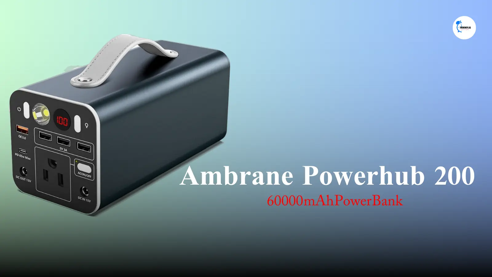 60000 mAh Power Bank: Ambrane Powerhub 200