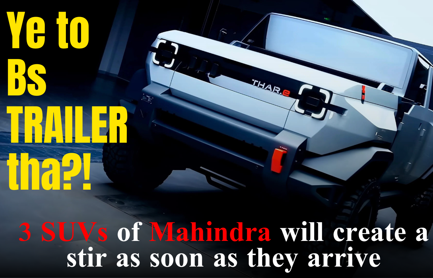 Mahindra Upcoming SUVs List