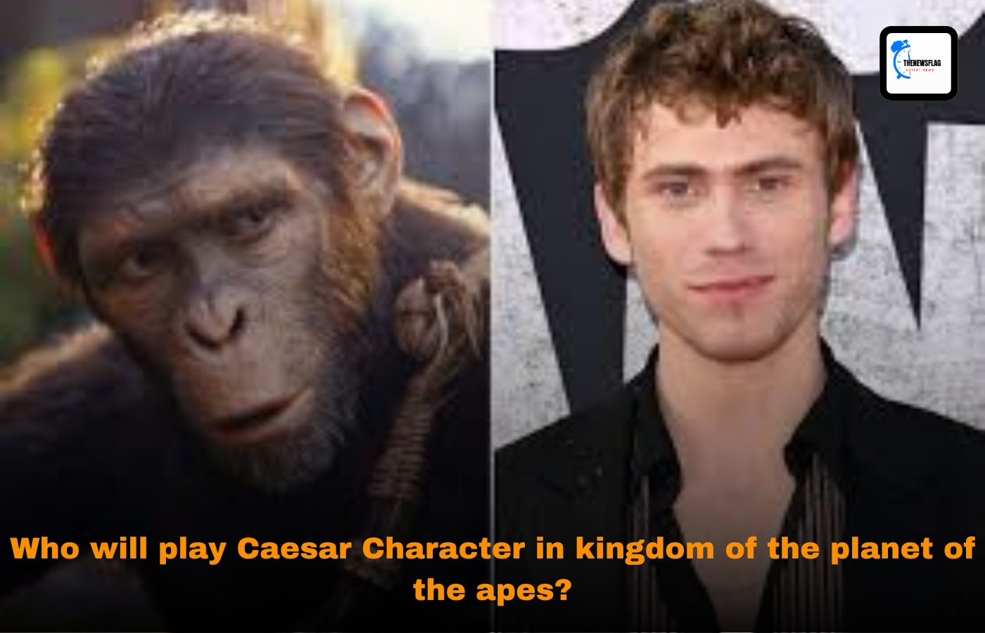 Who will play Caesar Character in kingdom of the planet of the apes?